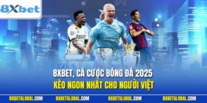 Cá Cược Bóng Đá 8XBET 2025 - Kèo Ngon Nhất Cho Người Việt